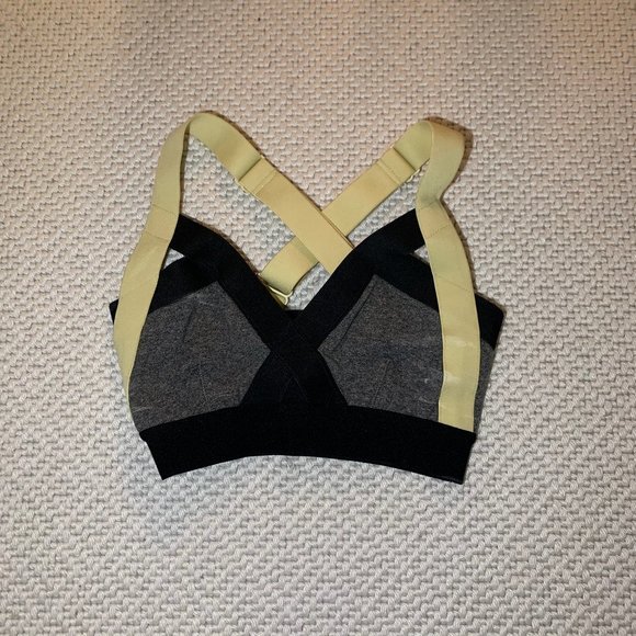 Grey Community Sports Bra - Picture 1 of 3